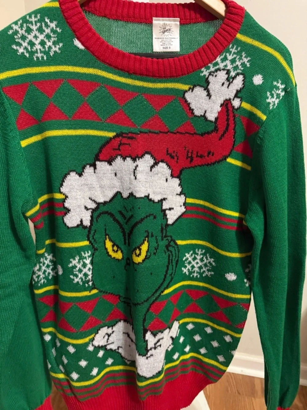 NWT The Grinch Christmas Sweater